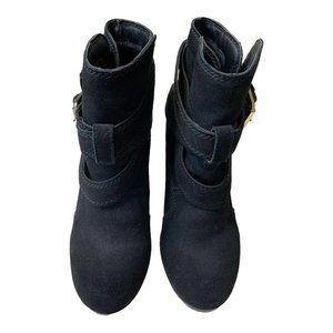 Mossimo Supply Co. Black Suede Booties